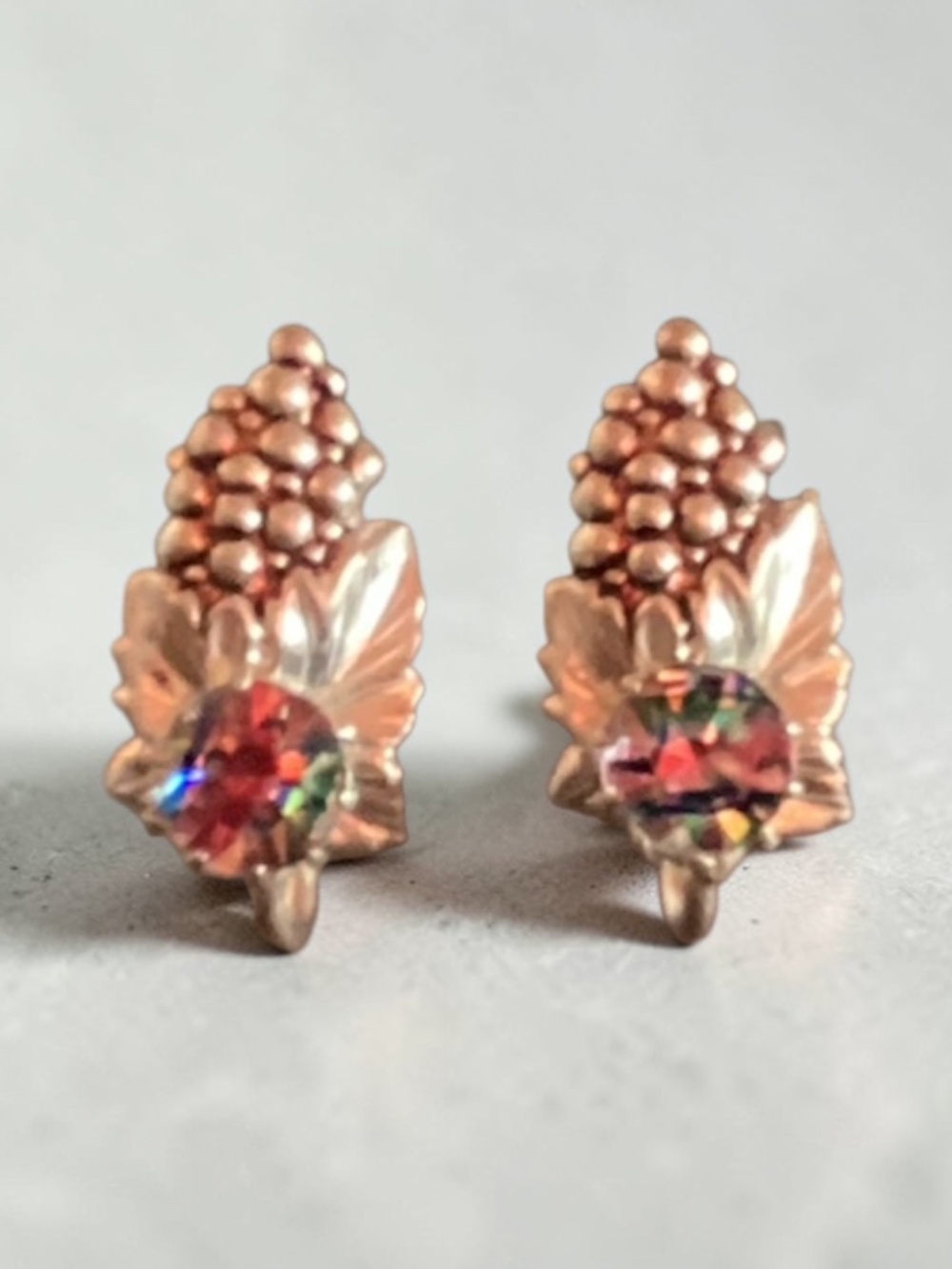 Silver Screwback Earrings